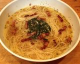 和風ペペロンチーノ風スープスパゲッティ作り方11写真