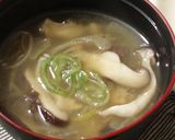温感！とろりあったかきのこ汁。作り方4写真