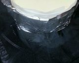 ピザ用チーズでスフレチーズケーキ作り方7写真