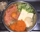 豆腐でヘルシー♬基本の和風ハンバーグ作り方2写真