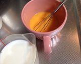 レンジでチンして簡単プリン。作り方2写真