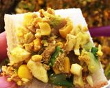カリカリカレーホットサンド作り方4写真