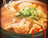 鶏もものほろほろコチュジャン鍋作り方5写真