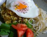 カレーご飯目玉焼きのっけ作り方10写真