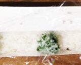 簡単3色寿司ケーキひな祭りひし餅風作り方5写真