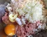 シャキシャキ蓮根のつくねバーグ作り方1写真