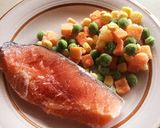 簡単☆鮭のクリームパスタ作り方1写真