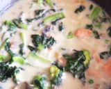 簡単☆鮭のクリームパスタ作り方5写真