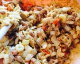 カレー味☆納豆かき揚げ作り方2写真