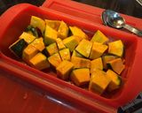 いろいろ役立つ＊かぼちゃのレンジ煮作り方2写真