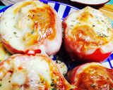 トマト丸ごと焼き作り方4写真