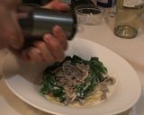 ホワイトミートソーススパゲティー作り方6写真
