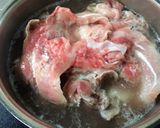 我が家の牛スジの煮込み作り方1写真