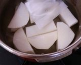 圧力鍋で簡単！！鶏肉と大根の煮物作り方3写真