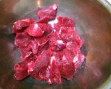 シシ肉のパイナップル煮作り方1写真