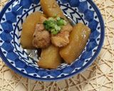 圧力鍋で簡単！！鶏肉と大根の煮物作り方6写真