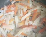 簡単モチッ♪きんぴら大根 炒めご飯作り方2写真