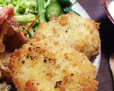 中からチーズがとろり♬バジルコロッケ作り方6写真