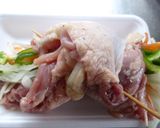 ストウブでチキンの野菜巻き作り方3写真