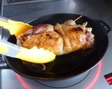 ストウブでチキンの野菜巻き作り方7写真