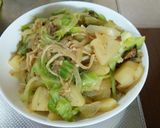 鰯の蒲焼きde炒め物！作り方9写真