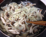簡単★しめじと玉ねぎでさっぱり和風パスタ作り方6写真