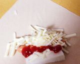 家にあるもので簡単 餅ピザ春巻き作り方3写真