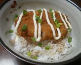 甘ダレ◆マヨ♬ コロッケ丼作り方3写真