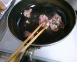 簡単　豚肉　ピーマン　エリンギの　炒め物作り方3写真