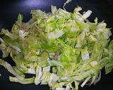 キャベツ*ちりめんじゃこパスタ作り方2写真
