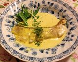 鱈のレモン風味のカレークリームソース☆作り方4写真