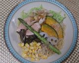 温野菜サラダ冷麺作り方7写真