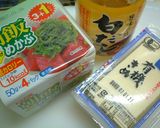 手抜き簡単めかぶスープ♪作り方1写真