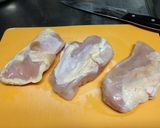 鶏胸のエスニック風味焼き　もんで柔らかく作り方1写真