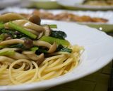 ブロッコリーとしめじとベーコンのパスタ作り方14写真