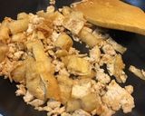 鳥そぼろと油揚げの納豆豆腐丼作り方2写真