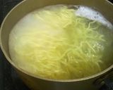 白ねぎ　豚肉　焼き中華麺作り方2写真