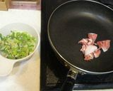 白ねぎ　豚肉　焼き中華麺作り方5写真