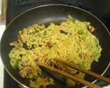 白ねぎ　豚肉　焼き中華麺作り方8写真