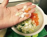 残り物で！煎り豆腐作り方2写真