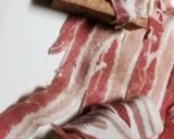 豚バラぐるぐる厚揚げとんかつ作り方3写真