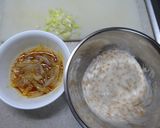 黄身だれで濃厚に！ふわふわイカ納豆作り方3写真