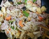 切干大根と豚肉の豆腐チャンプルー☆作り方7写真