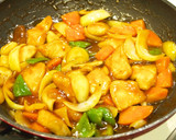 簡単中華♪ささみで☆野菜たっぷりの酢鶏作り方3写真