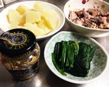 鯖の水煮缶とジャガイモのマスタード風味作り方2写真
