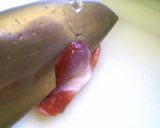 砂肝やわらか煮サラダ＆砂肝筋の唐揚げ作り方3写真