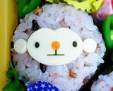 簡単おサルｻﾝ弁当・時短作り方8写真