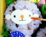 簡単おサルｻﾝ弁当・時短作り方9写真