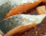 鮭のしょうが照り焼き作り方1写真