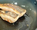 鮭のしょうが照り焼き作り方3写真